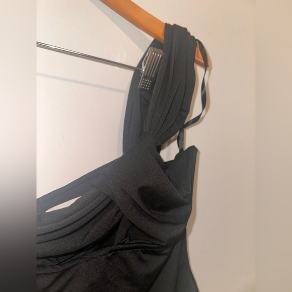 Superdown Jimena One Shoulder Bodysuit in Black Sz L - Picture 6 of 6